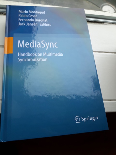 Photograph of cover of MediaSync Handbook